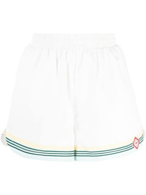monogram track shorts by CASABLANCA