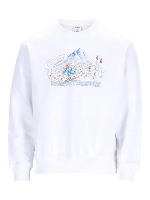montagne-print sweatshirt by CASABLANCA