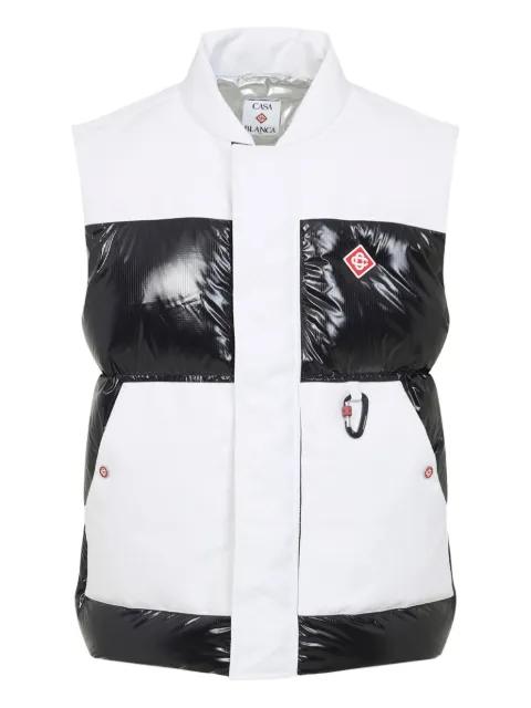 panelled gilet by CASABLANCA