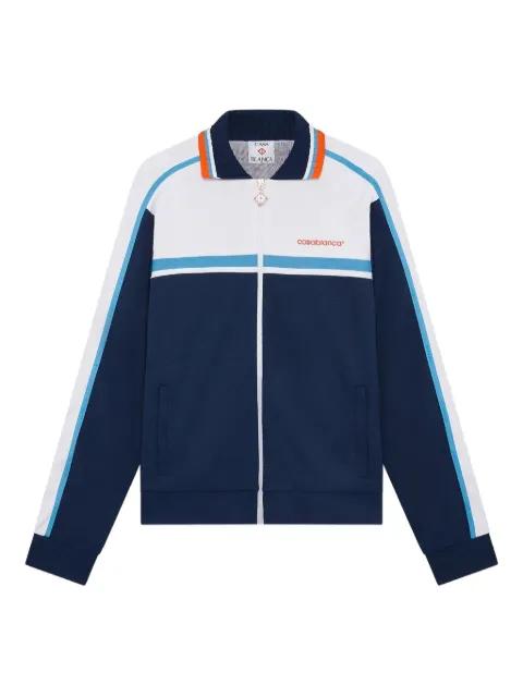 panelled zip-up jacket by CASABLANCA