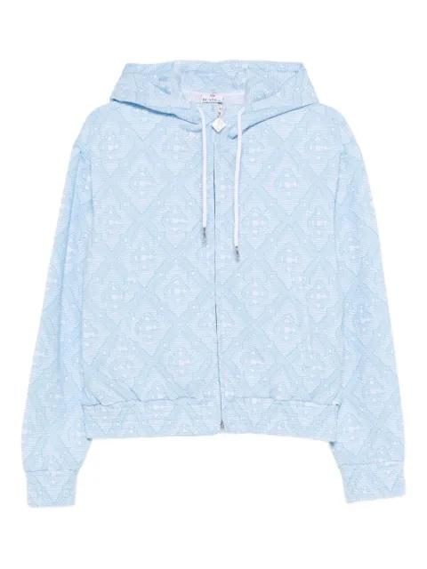 patterned hoodie by CASABLANCA