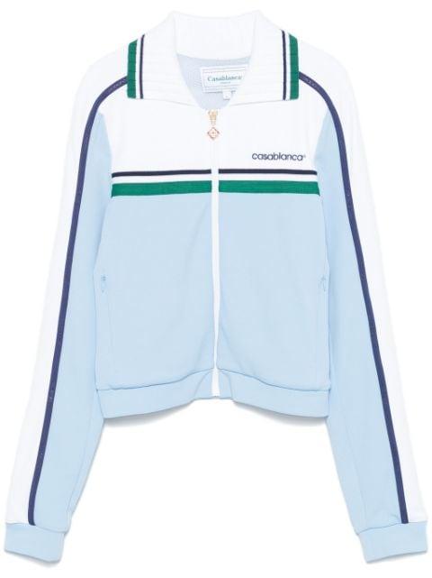 piqué track jacket by CASABLANCA