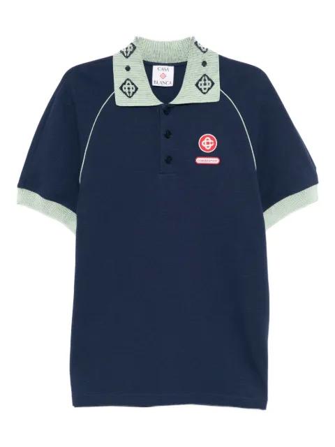 pique polo shirt by CASABLANCA