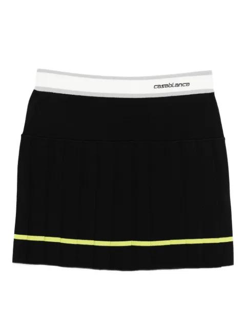 pleated short skirt by CASABLANCA