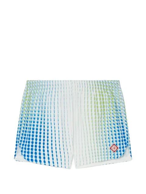 printed logo shorts by CASABLANCA