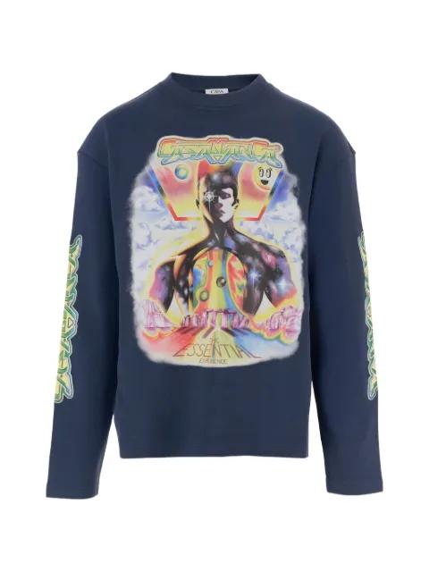 printed long-sleeve T-shirt by CASABLANCA