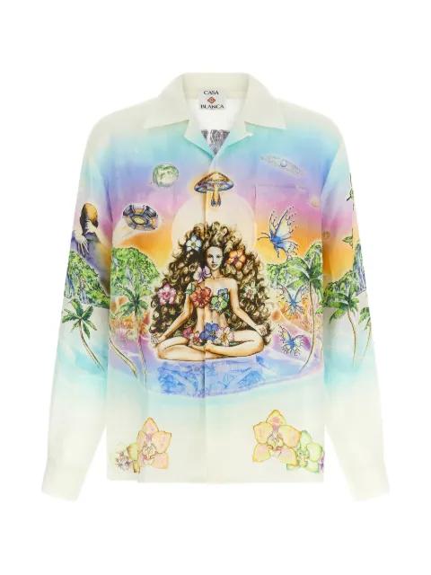 printed shirt by CASABLANCA
