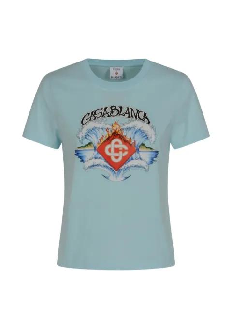 printed short-sleeve T-shirt by CASABLANCA