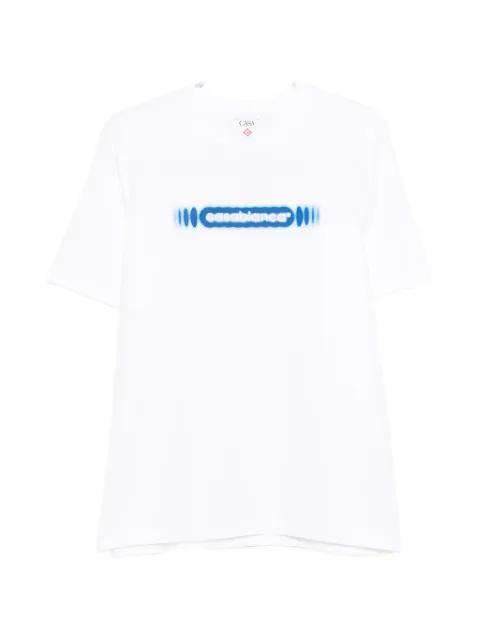 radiating-logo T-shirt by CASABLANCA