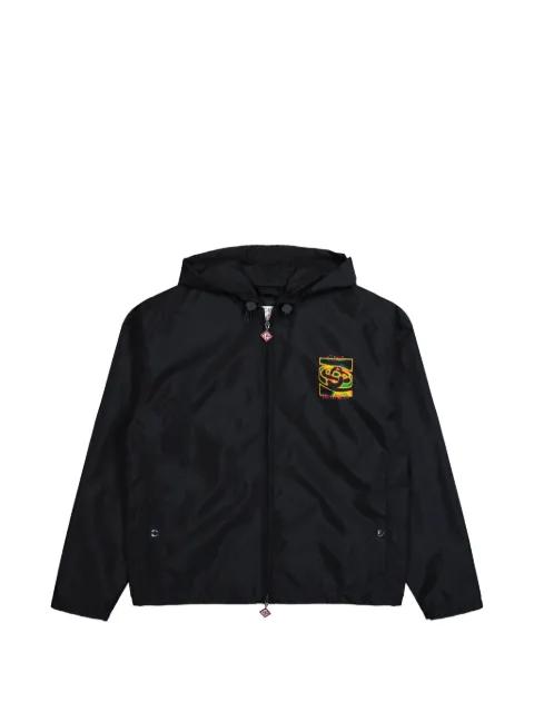 ripstop hoodied jacket by CASABLANCA