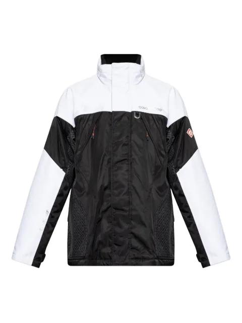 ripstop panelled zip-up ski jacket by CASABLANCA