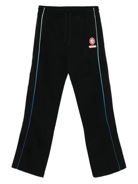 side-stripe elastic-waist trousers by CASABLANCA
