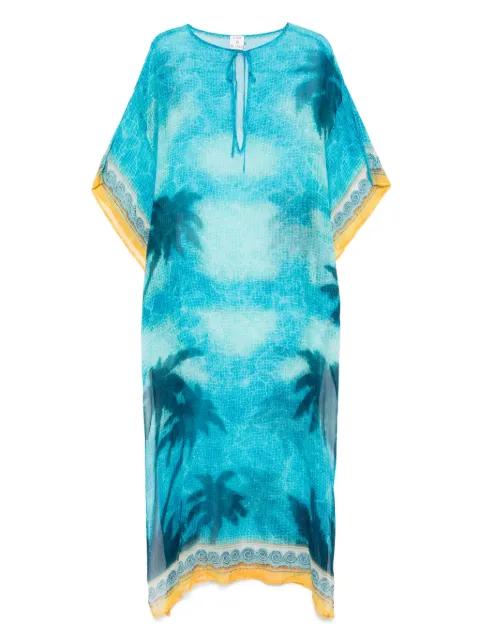 silk chiffon maxi dress by CASABLANCA