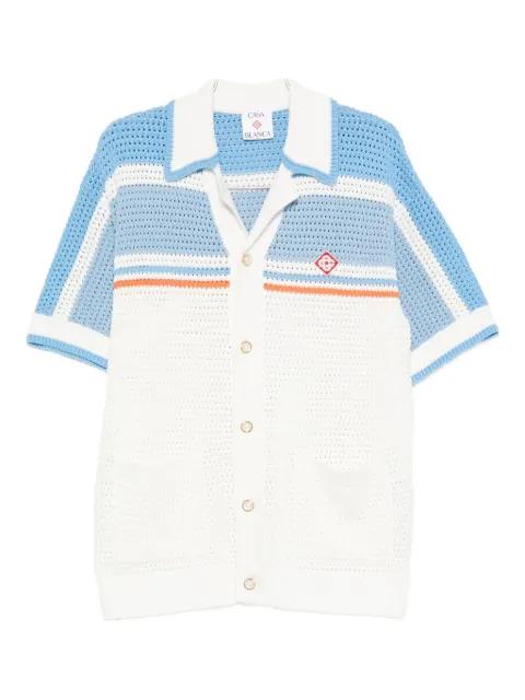 stripe-detail shirt by CASABLANCA