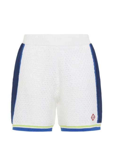 stripe logo shorts by CASABLANCA