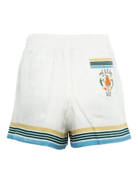 striped-trim shorts by CASABLANCA