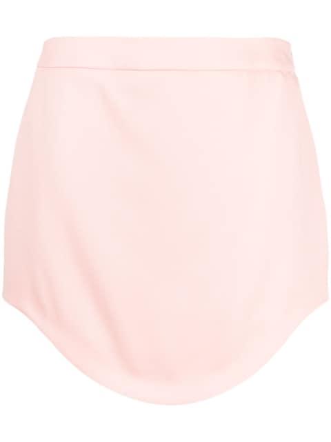 tailored wool mini skirt by CASABLANCA