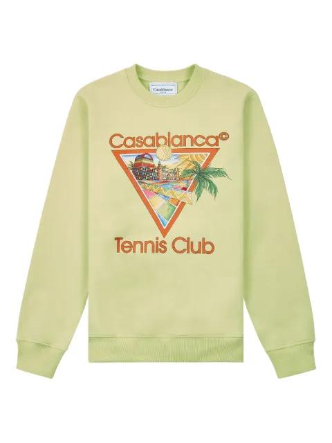 tennis club sweatshirt by CASABLANCA
