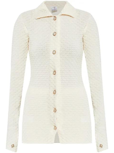 textured shirt by CASABLANCA