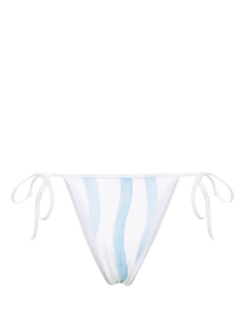 wave-print bikini bottoms by CASABLANCA