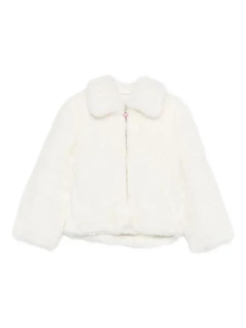 zip-up faux-fur jacket by CASABLANCA