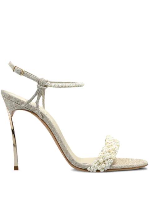 100mm Pearlsway Blade sandals by CASADEI
