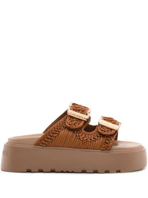 Birky Ale 40mm flatform slides by CASADEI