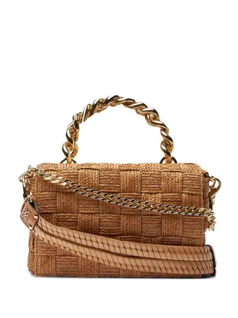 Hanoi logo-detail tote bag by CASADEI