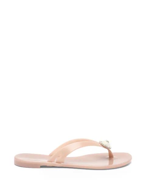 Jelly pearl embellishment slides by CASADEI
