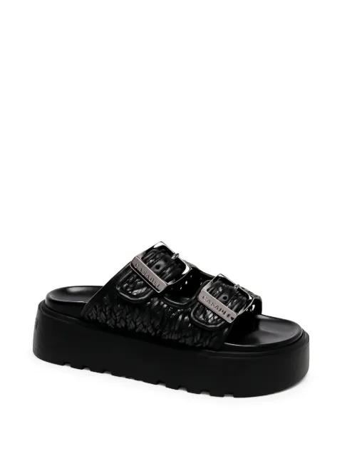 Suncity woven buckle-strap sandals by CASADEI