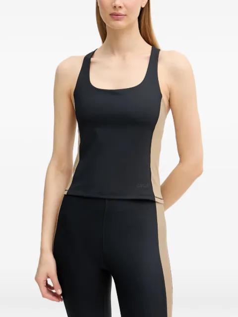 colour-block racerback top by CASALL