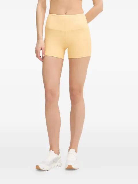 logo-print high-waisted shorts by CASALL