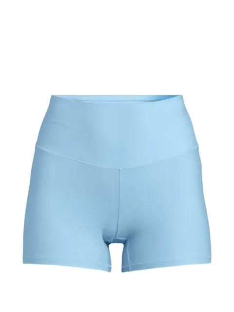 logo-print high-waisted shorts by CASALL