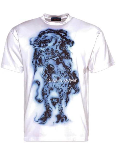 Pegasus-print T-shirt by CASELLA MEYER