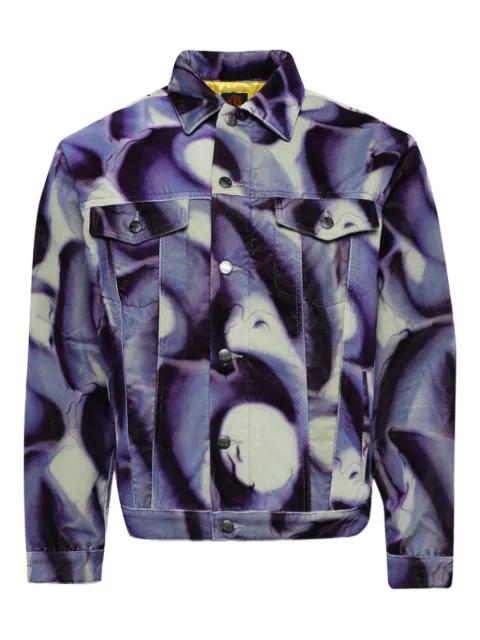velvet allover jacket by CASELLA MEYER