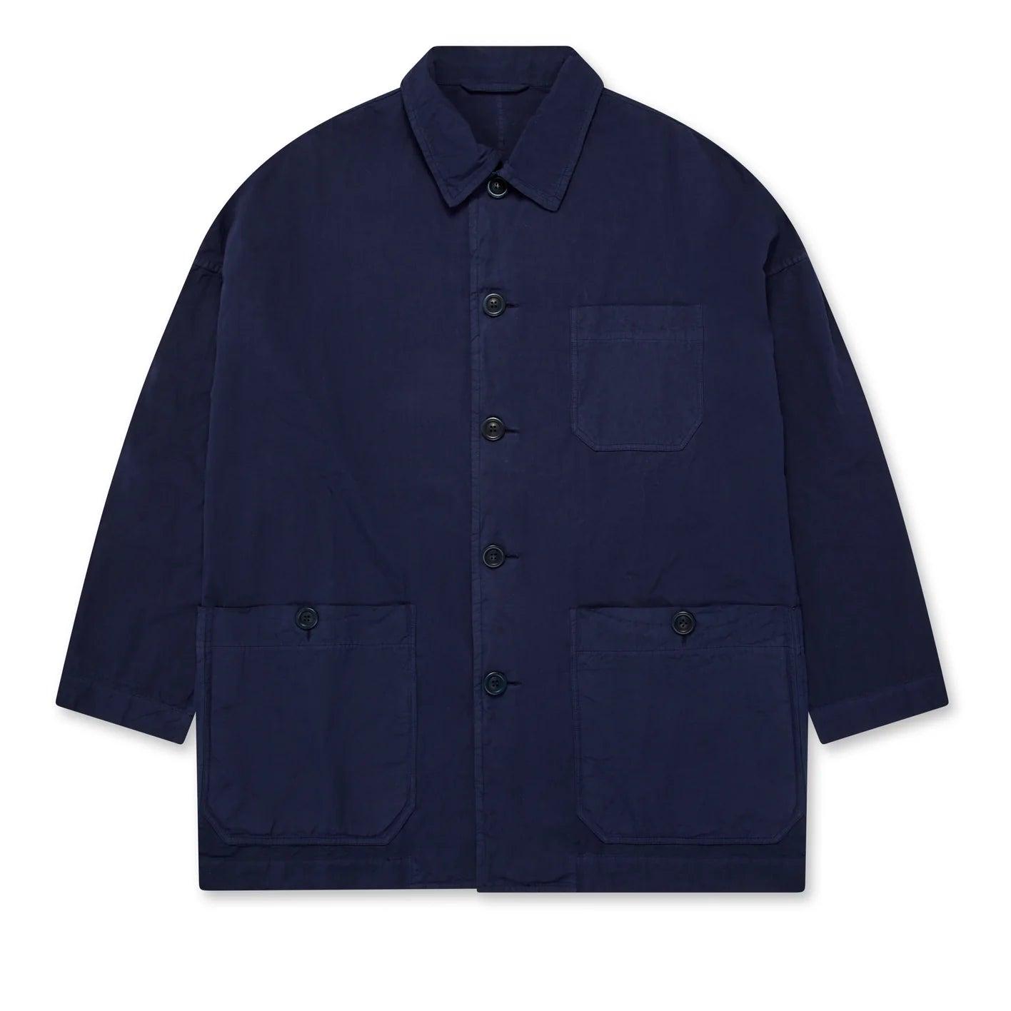 Casey Casey - Men'S Double Dyed Higa Travail Jacket - (Black) by CASEY CASEY