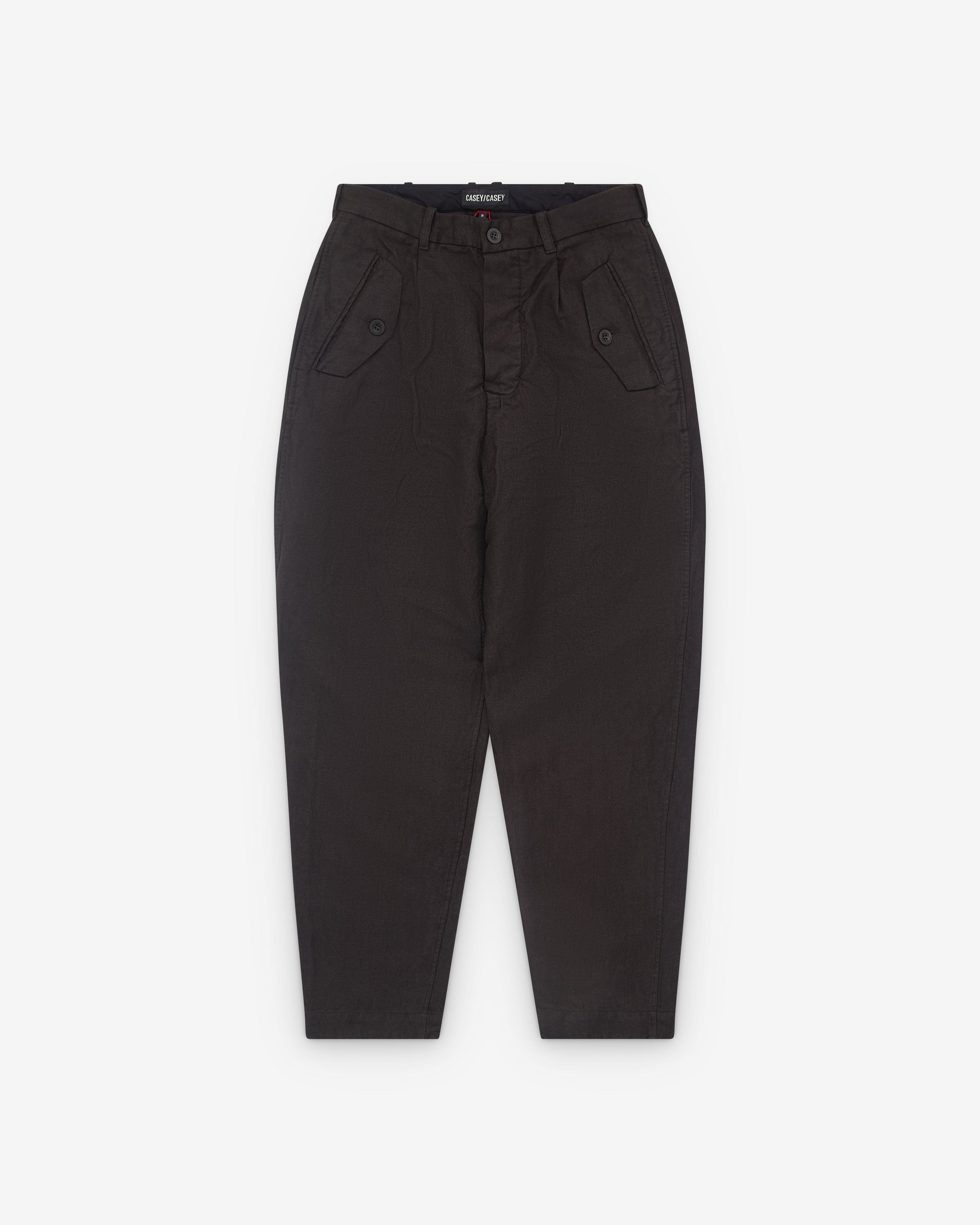 Casey Casey - Men's Hiroshi Pant - (Dark Brown) by CASEY CASEY