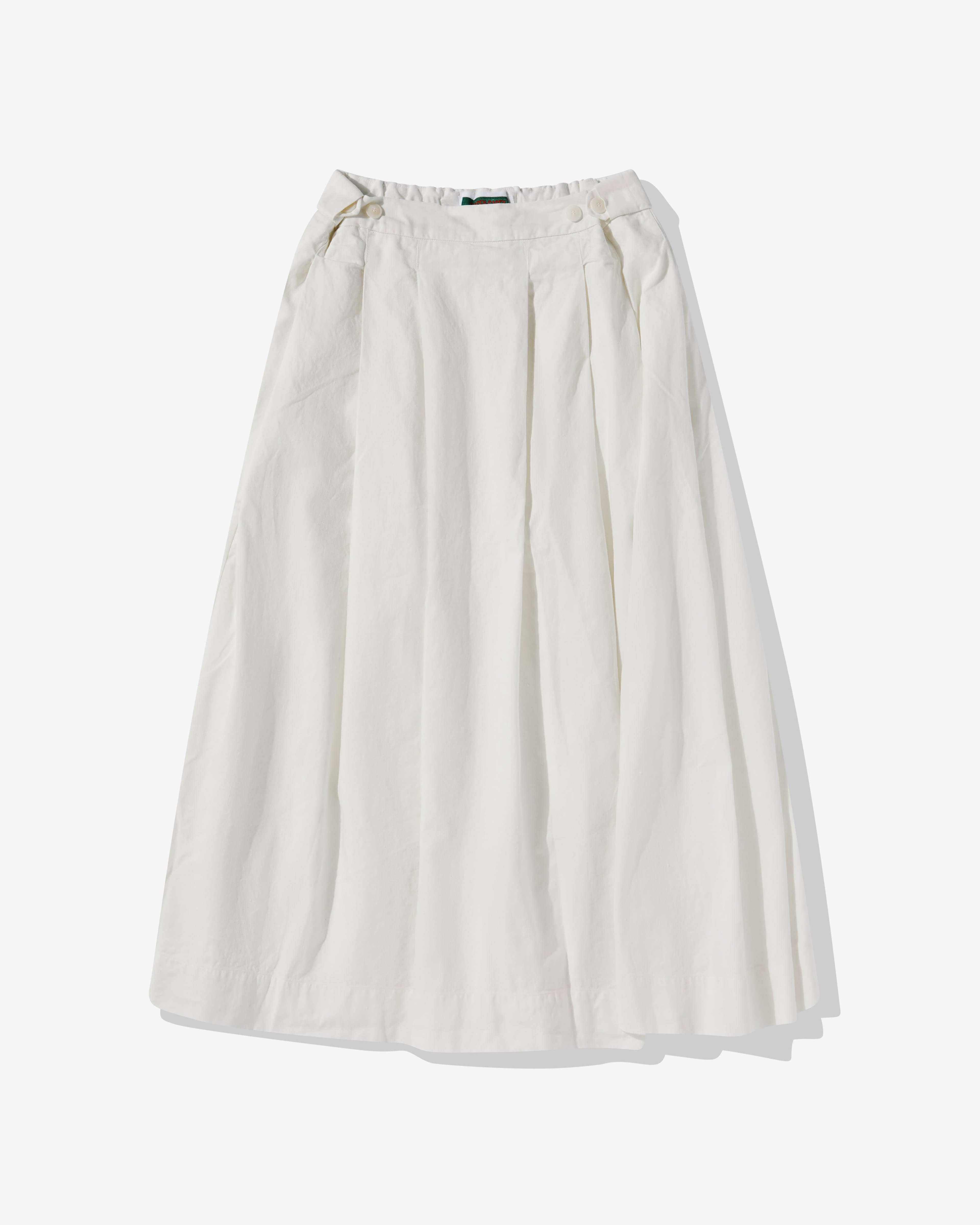 Casey Casey - Women’s Bowling Skirt - (Off White) by CASEY CASEY