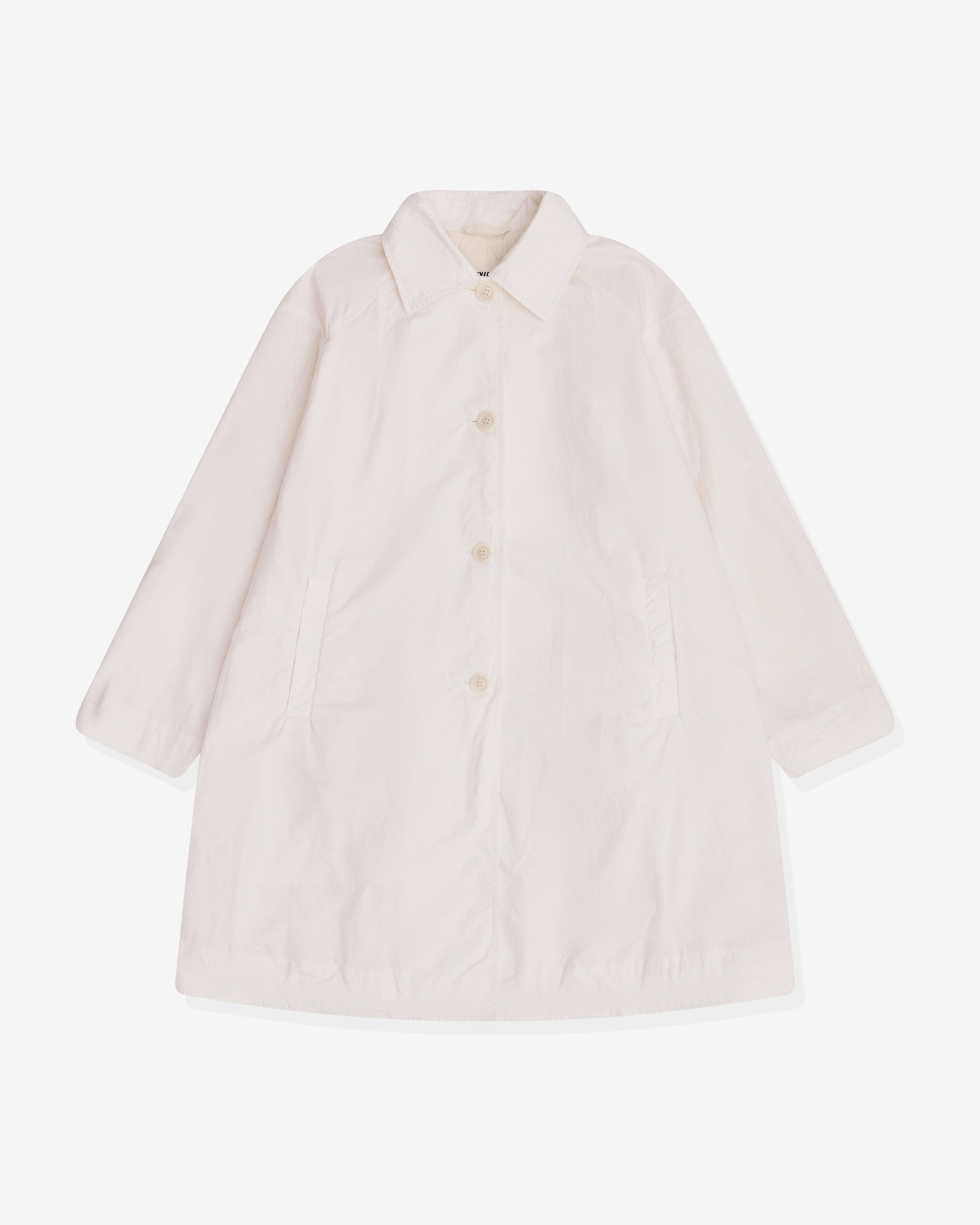 Casey Casey - Women’s Drays Coat - (Off White) by CASEY CASEY