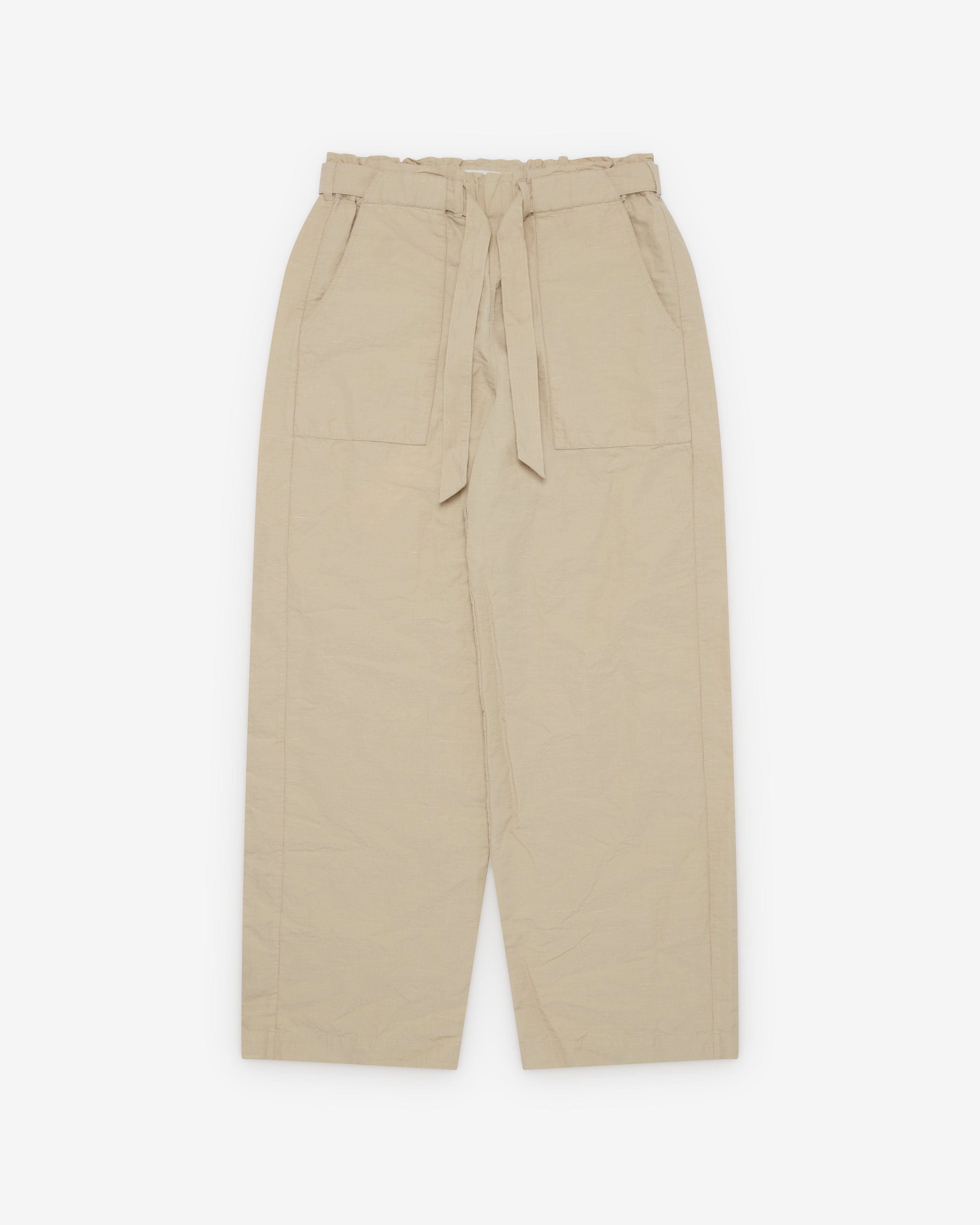 Casey Casey - Women's Row Pant - (Ivory) by CASEY CASEY