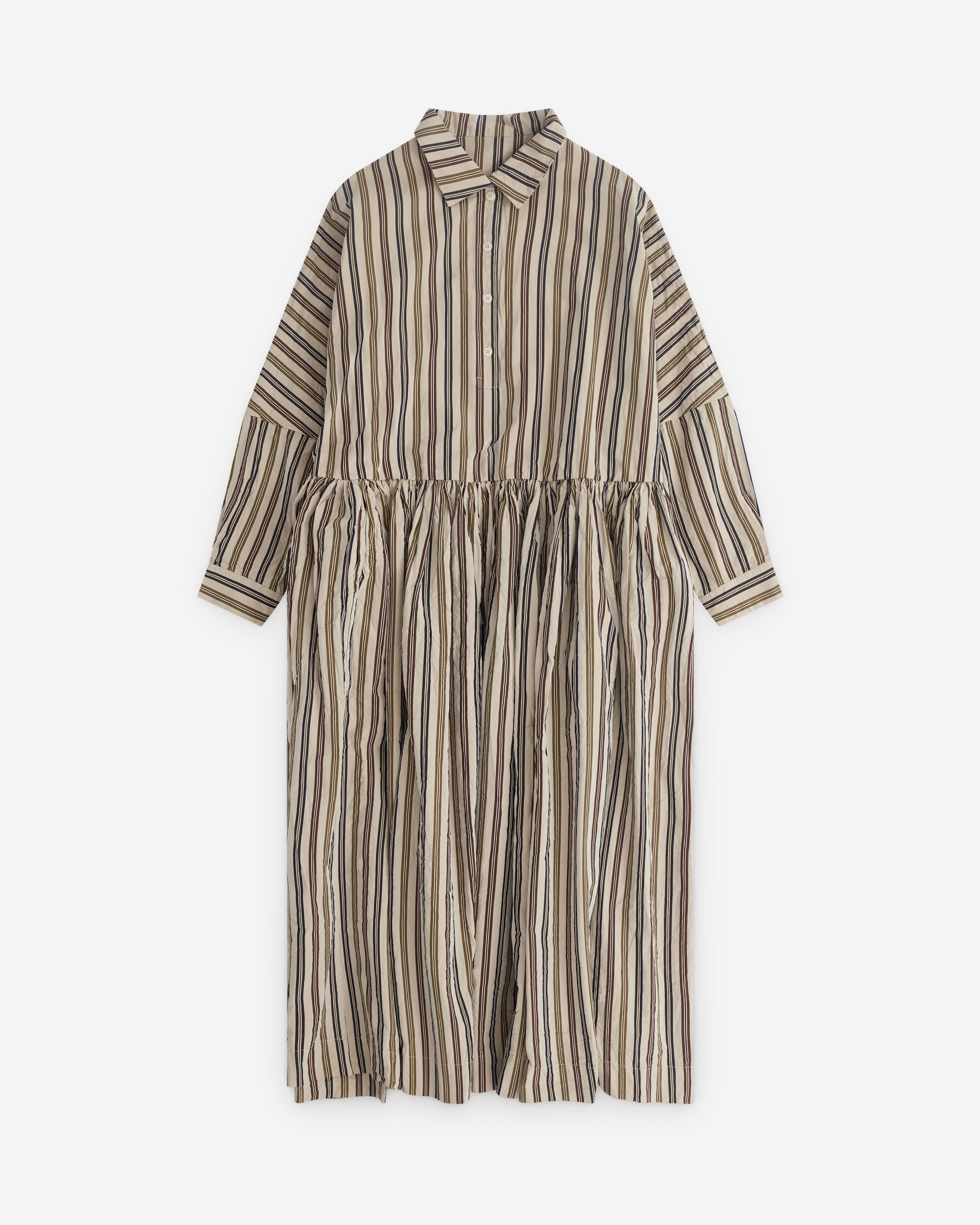 Casey Casey - Women's Saint Roch Dress - (Stripe) by CASEY CASEY