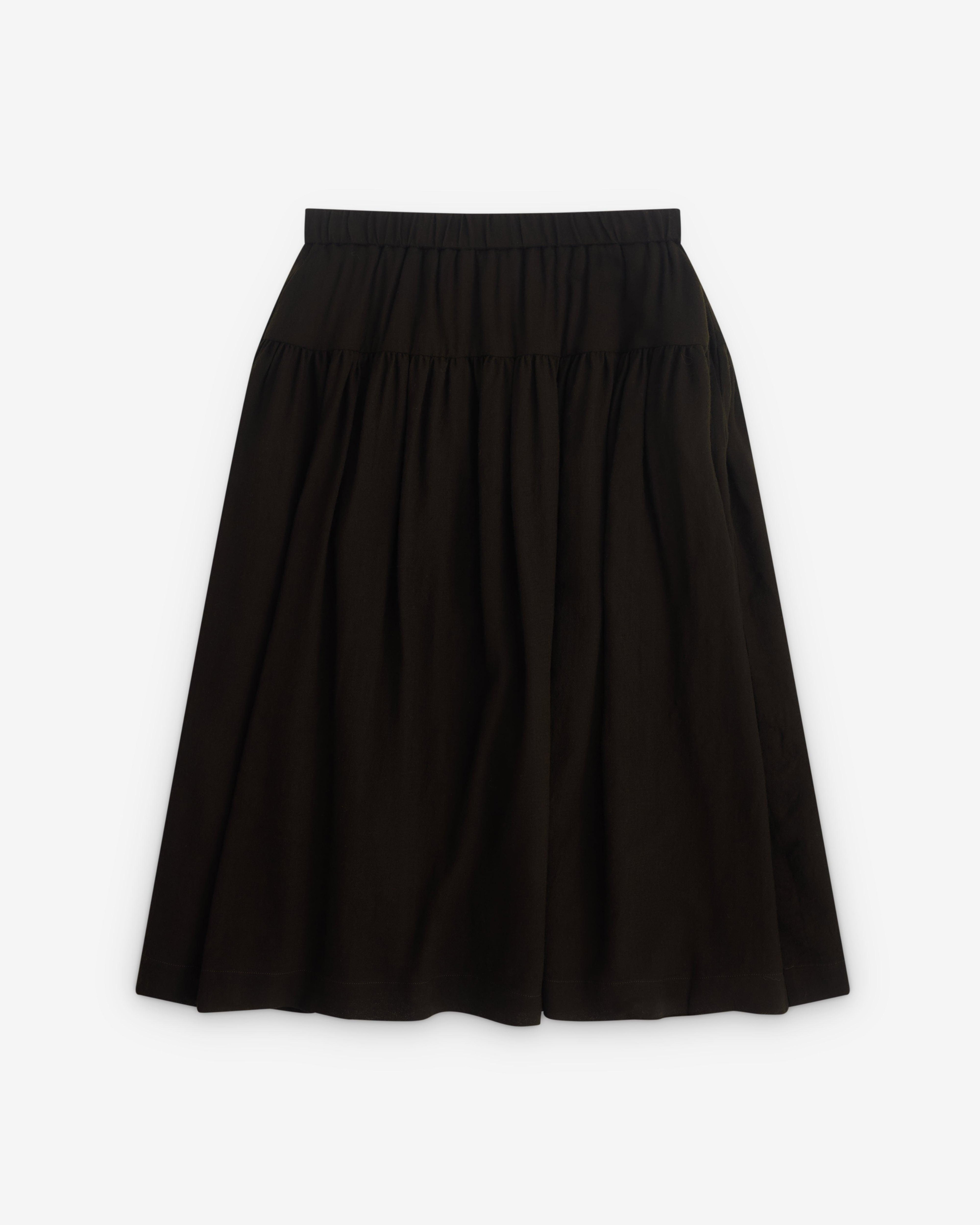 Casey Casey - Women’s Up-Up Skirt - (Dark Brown) by CASEY CASEY