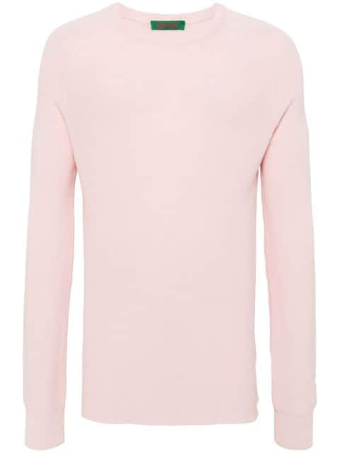 crew-neck cotton jumper by CASEY CASEY