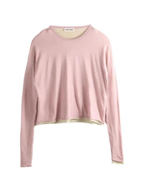 long-sleeve top by CASEY CASEY