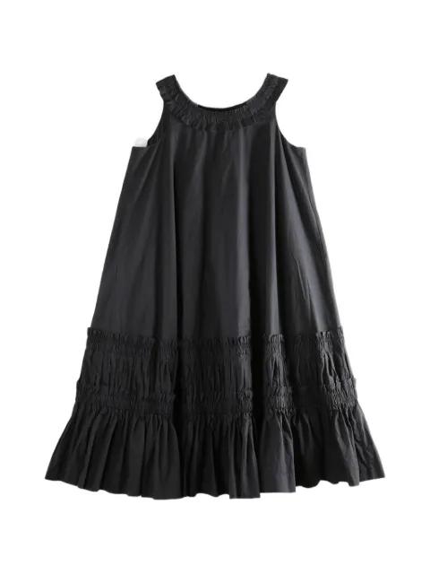 ruffled midi dress by CASEY CASEY