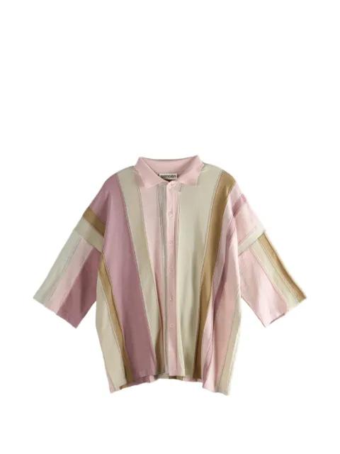 striped buttoned shirt by CASEY CASEY