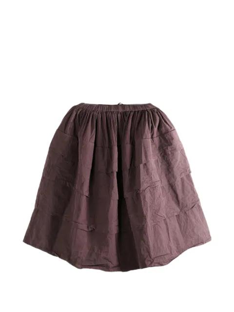 tiered midi skirt by CASEY CASEY