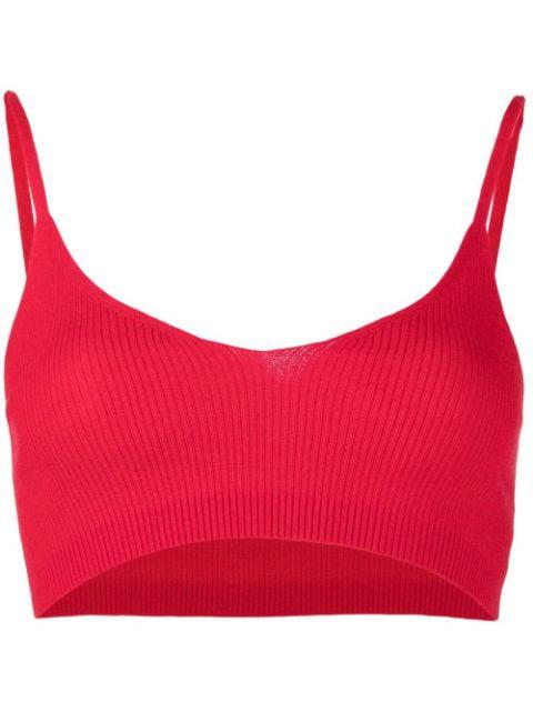 Alessi cashmere-blend bralette by CASHMERE IN LOVE