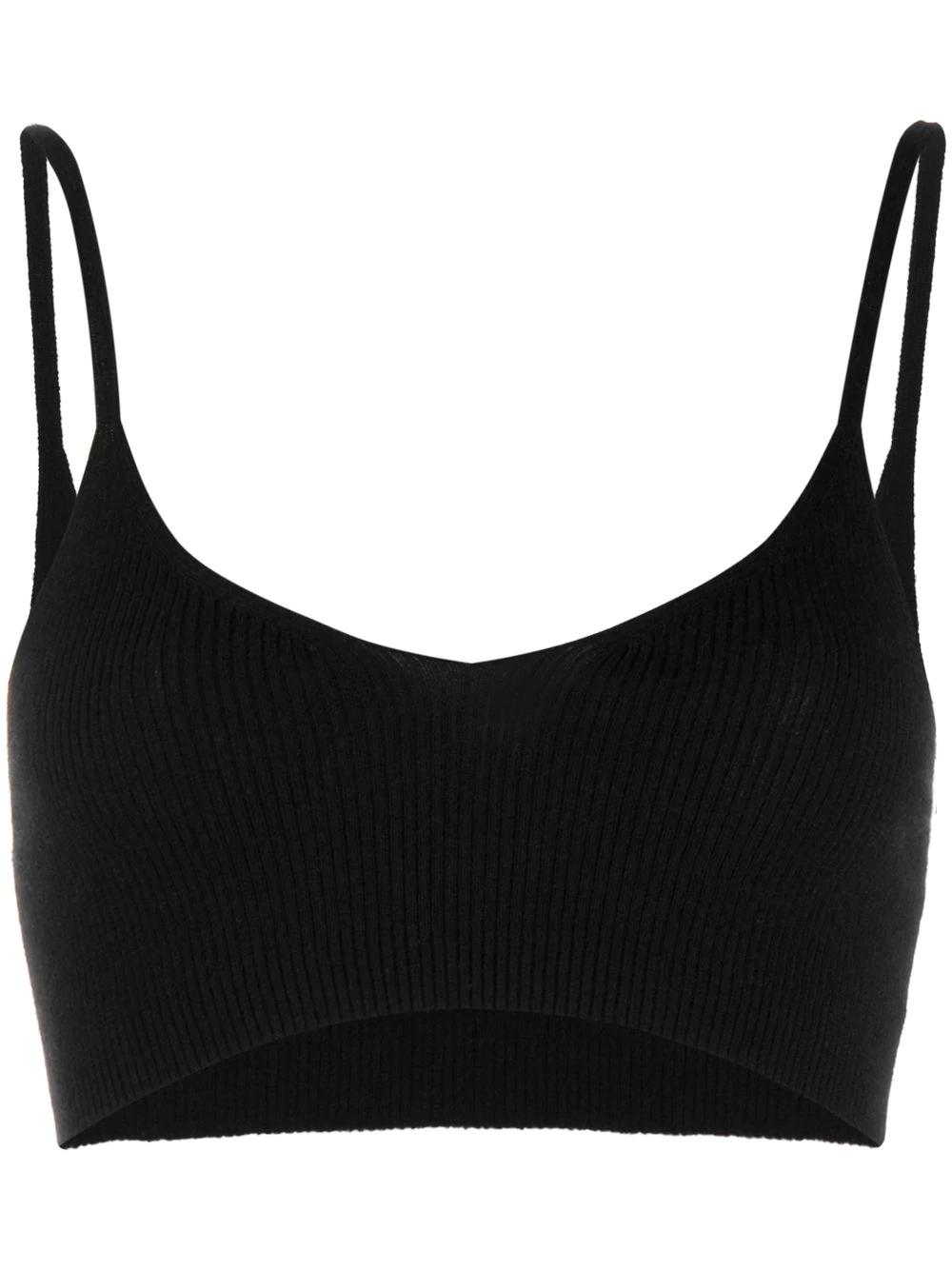 Alessi knitted cashmere bralette by CASHMERE IN LOVE