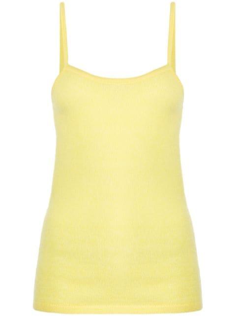 Amaya fine-knit tank top by CASHMERE IN LOVE